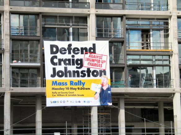 Defend Craig Johnston - banner