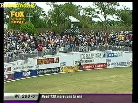 WEST INDIES CHASE 418 AND WIN......WORLD RECORD TEST CHASE