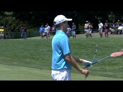 Brendon Todd wows with a near holeout on No. 1 at Quicken Loans