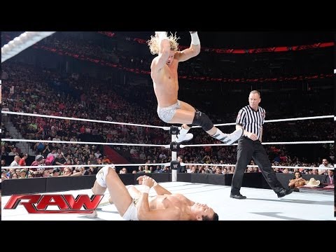 Dolph Ziggler vs. Alberto Del Rio - United States Championship No. 1 Contender's Match: Raw, July 7,