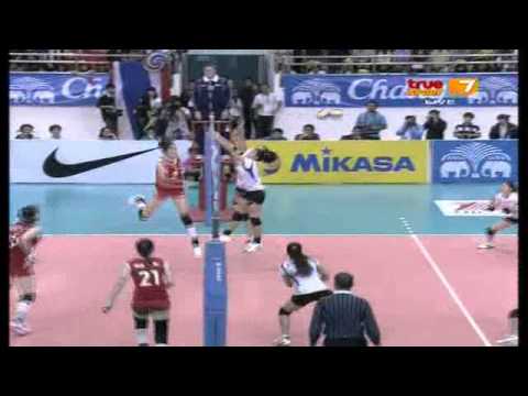 Thailand - China [Full Match] Semi Final AVC Championships 20-09-2013