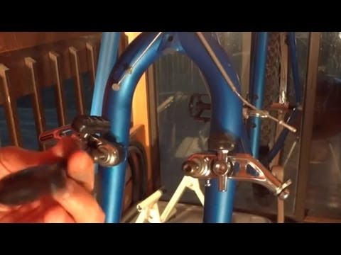 Replacing Shimano Altus Cantilever Brakes (Cracked Plastic Collars)