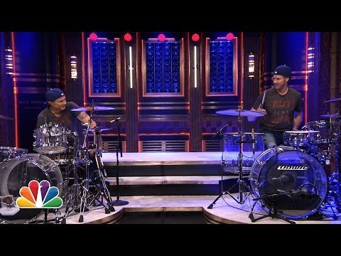 Will Ferrell and Chad Smith Drum-Off