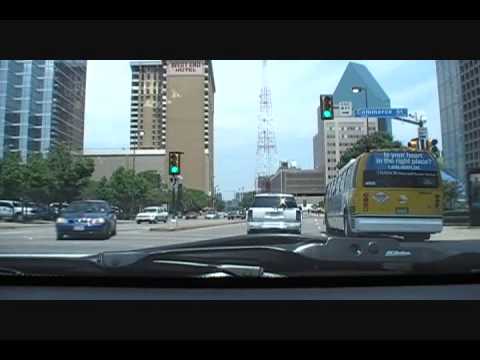 Dallas Texas USA Road trip in Downtown Dallas