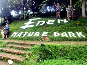 Eden Nature Park in Davao is one of the city's top travel destinations. It's a nature park that includes a buffet lunch or snack of local cuisine to visitors.