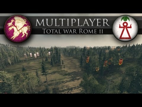 Total War: Rome II - Suebi vs Carthage (Online Battle #2)