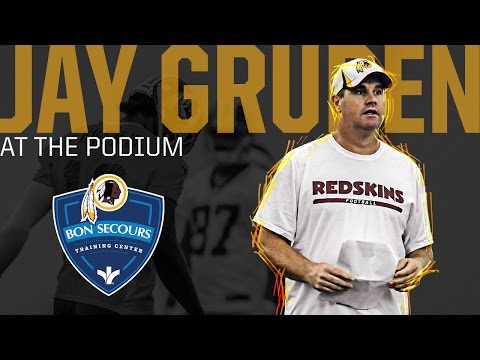 Coach Jay Gruden Training Camp Press Conference: 7/25/14