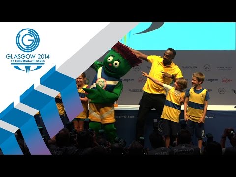 Usain Bolt's first press conference | Glasgow 2014