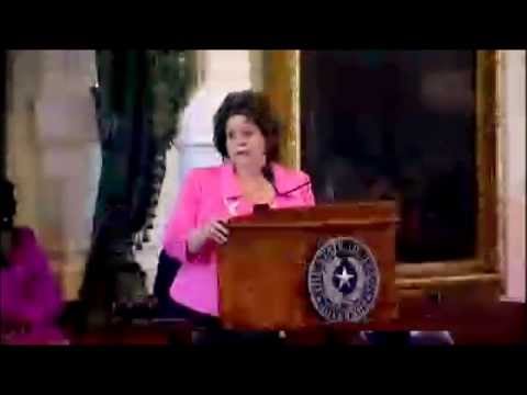 Texas Governor-for-the-Day Leticia Van de Putte on LGBT Heroes