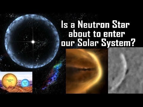 Neutron Star Inbound to our Sun? WTF is that on NASA's Satellite?!?!