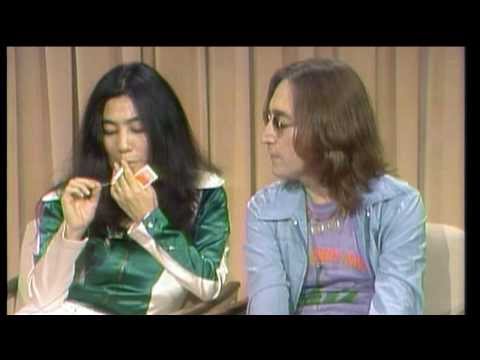 John Lennon about Allen Klein [Rare footage from April 1973]