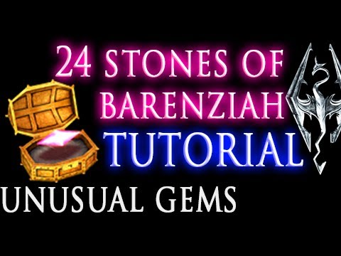 Skyrim: Stones of Barenziah (unusual gems) & No Stone Unturned quest