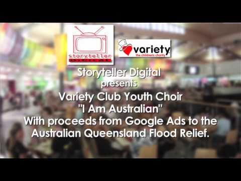 Variety Club Youth Choir Flash Mob 'I am Australian' | Storyteller Media