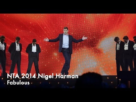 2014 NTA - Nigel Harman performs Fabulous from 'I Can't Sing'