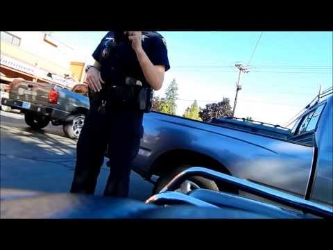 Salem Oregon Police, Open Carry AR-15.