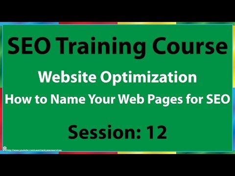 12 How to Name Your Web Pages for SEO