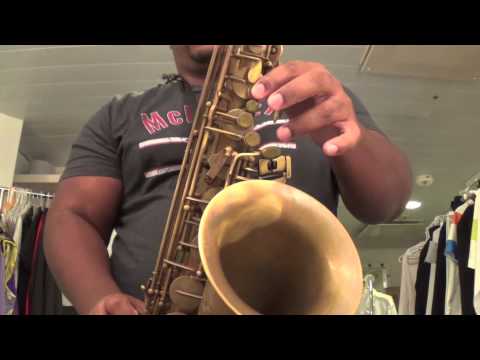 Tenor Sax Altissimo G Blues