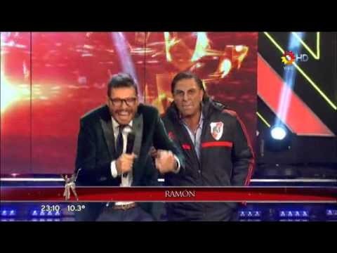 Freddy imita a Ramón Díaz en ShowMatch