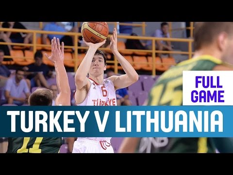 Turkey v Lithuania-- Full Game - Quarter-Finals-- 2014 U20 European Championship