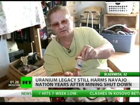 Navajo nation contaminated by uranium ore