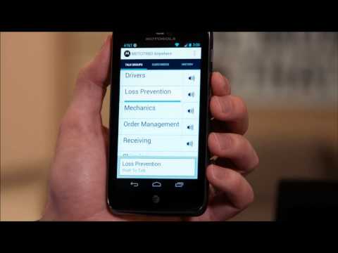 Motorola Solutions' MOTOTRBO™ Anywhere: A Demonstration