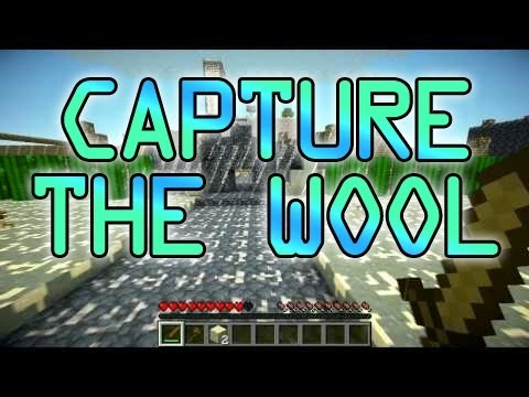 Minecraft: Capture The Wool - 5vs5 CTF - Mini-Game w/Mitch & Friends