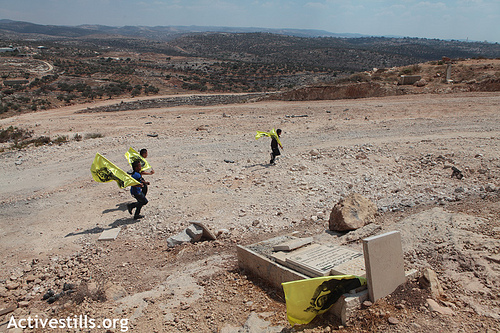 Demonstration against the Wall, Bil'in, 02.09.2011