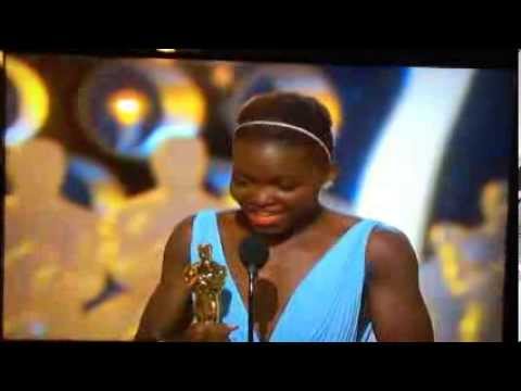 Lupita Nyong'o's Beautiful Oscar Speech for *Best Supporting Actress* for *12 Years a Slave!*