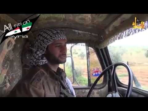 Jabhat al nusra suicide bomber last message + blow up Syrian Army