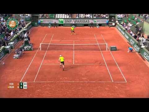 Roland Garros 2014 Monday Highlights Murray Verdasco