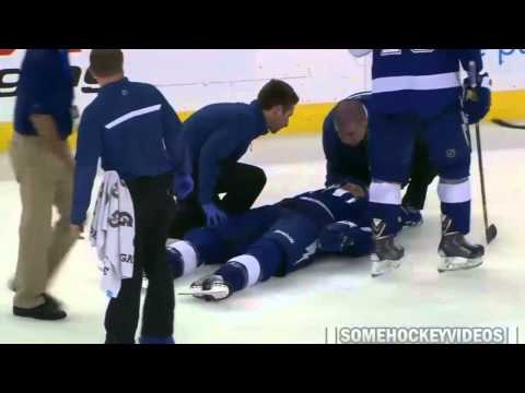 Douglas Murray Hit on Mike Kostka (4/1/14)