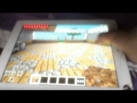 Arwad og Jason spiller minecraft ipad del 2