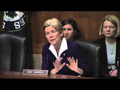 Senator Elizabeth Warren on Minimum Wage Being $22 per Hour