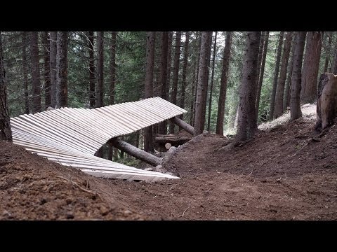 GETS AIRLINE track (MTB DH) - behind the scenes