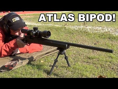 Atlas Bipod! Heavy Duty, Lightweight Precision Support