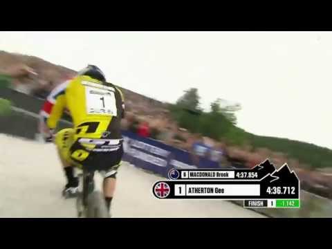 Gee Atherton at the 2013 Fort William World Cup, Win!