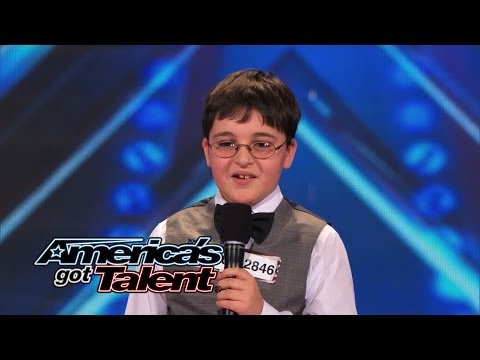 Adrian Romoff: 9-Year-Old Piano Player Wows Judges - America's Got Talent 2014 (Highlight)