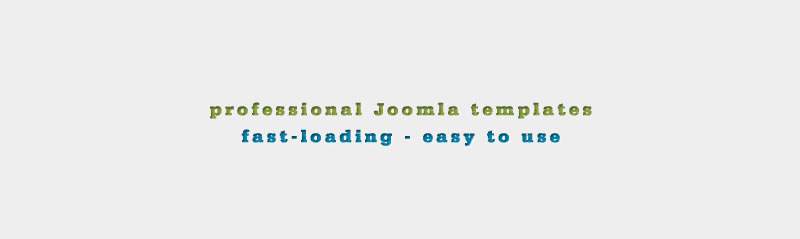 Joomla template responsive