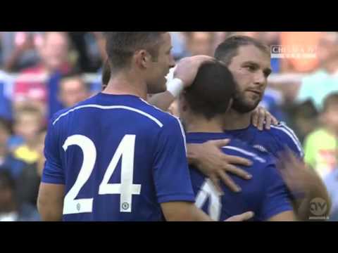 Cesc Fabregas First Goal for Chelsea vs Vitesse 2 0 Chelsea Friendly (30 07 2014) 720p