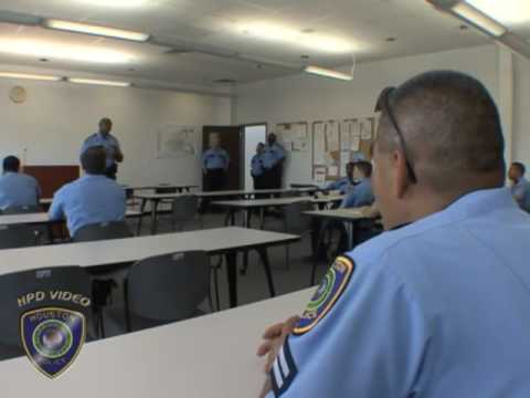 Chief McClelland at Roll Call & Ride-Along (Houston Police Department, HPD Video Production, MJ)