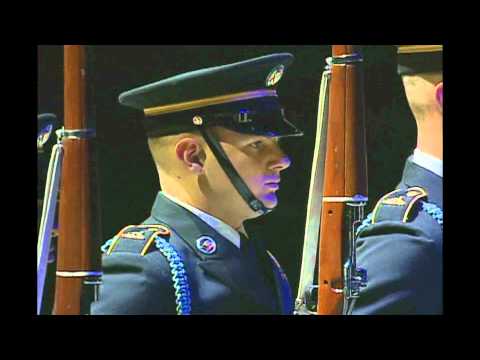 Old Guard, US Army Rifle Team performs at Spirit of America (in HD)