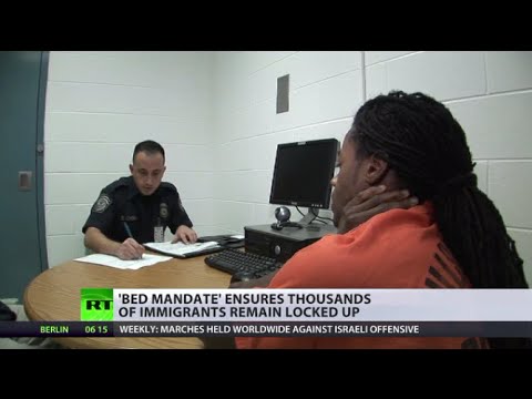 Tens of thousands of legal migrants detained in US to meet prison 'bed quota'