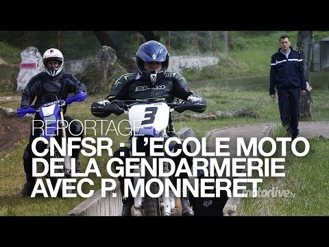 REPORTAGE | Philippe Monneret à l'école de la gendarmerie moto !