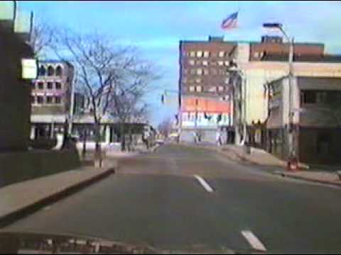 1986 Drive-through of Downtown Canton, Ohio