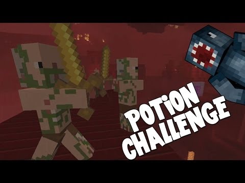 Minecraft Xbox - The Potion Challenge - Part 1