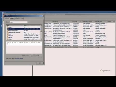Installing a SSL Certificate using Symantec SSL Assistant Tool for Microsoft Servers 2003 & 2008