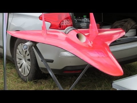 Very very very fast Turbine powered RC Jet 709 KMH Speed Guinness World Records Ballenstedt Germany