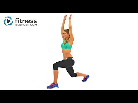 56 Minute SweatFest Butt and Thigh Cardio Workout - Calorie Blasting Interval Cardio for Lower Body