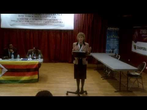 British MP Kate Hoey Addresses Zimbabwean Diaspora