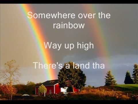 Judy Garland - Somewhere over the rainbow lyrics